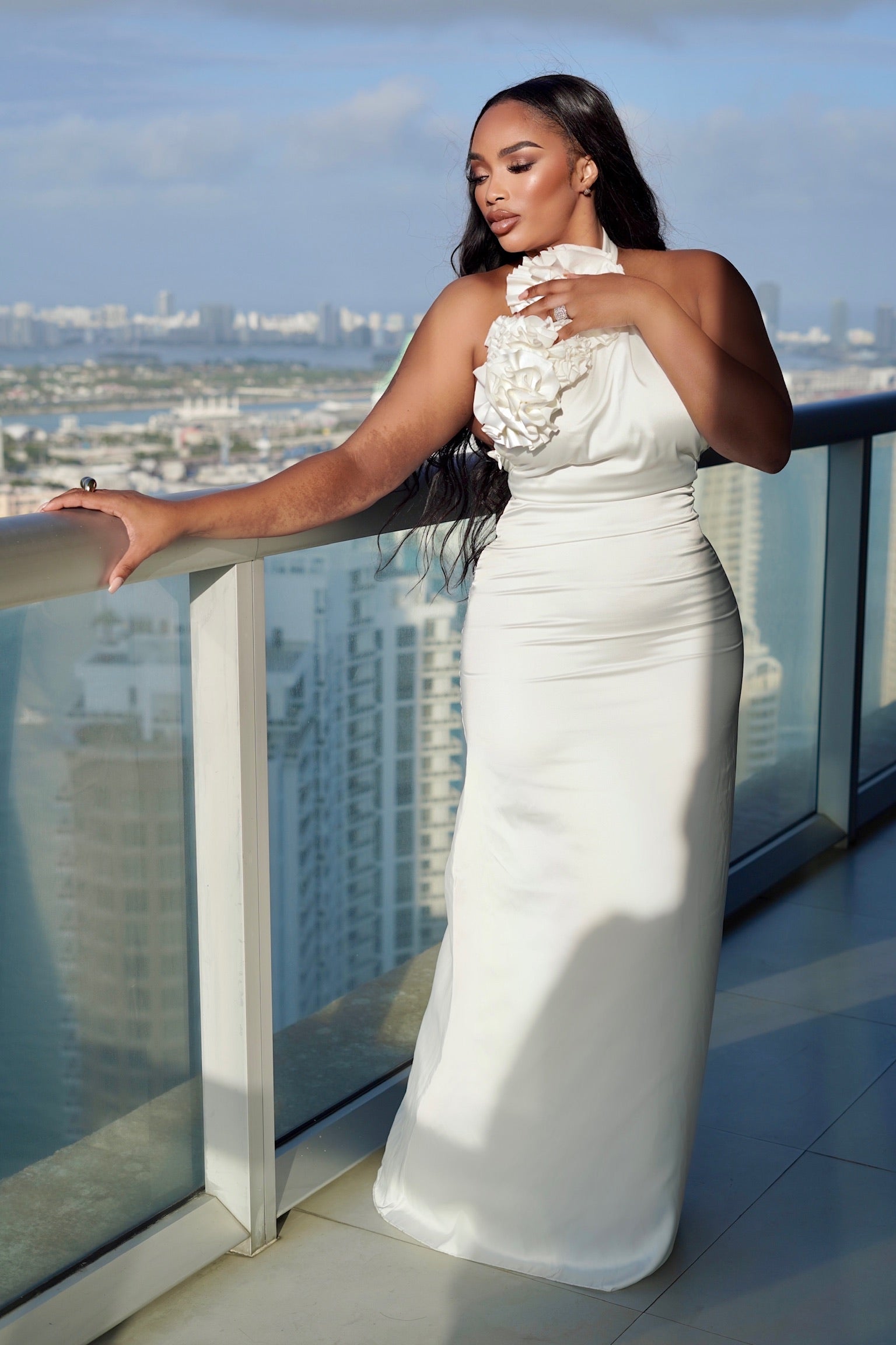 Marilynn Flower Maxi Dress