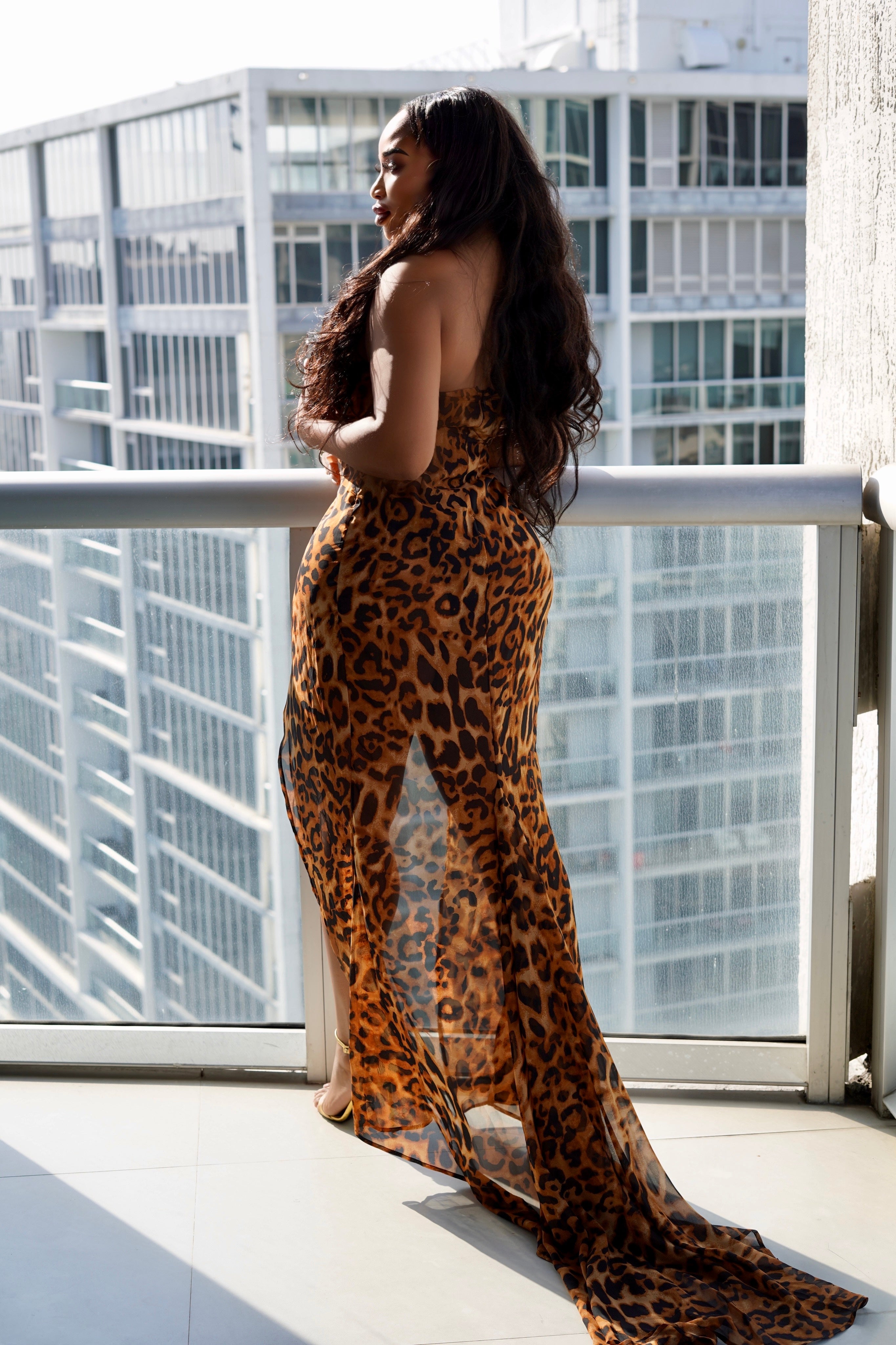 Lynx Leopard Maxi Dress