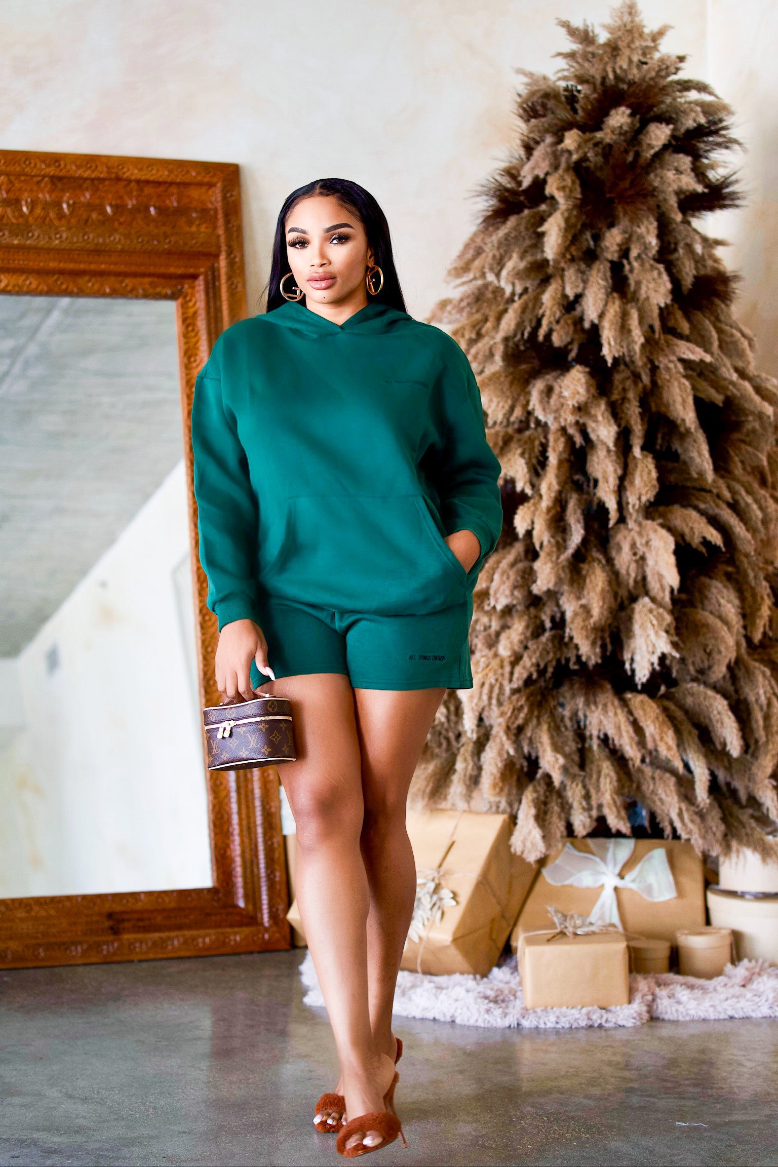 Lounge About Set (Green)