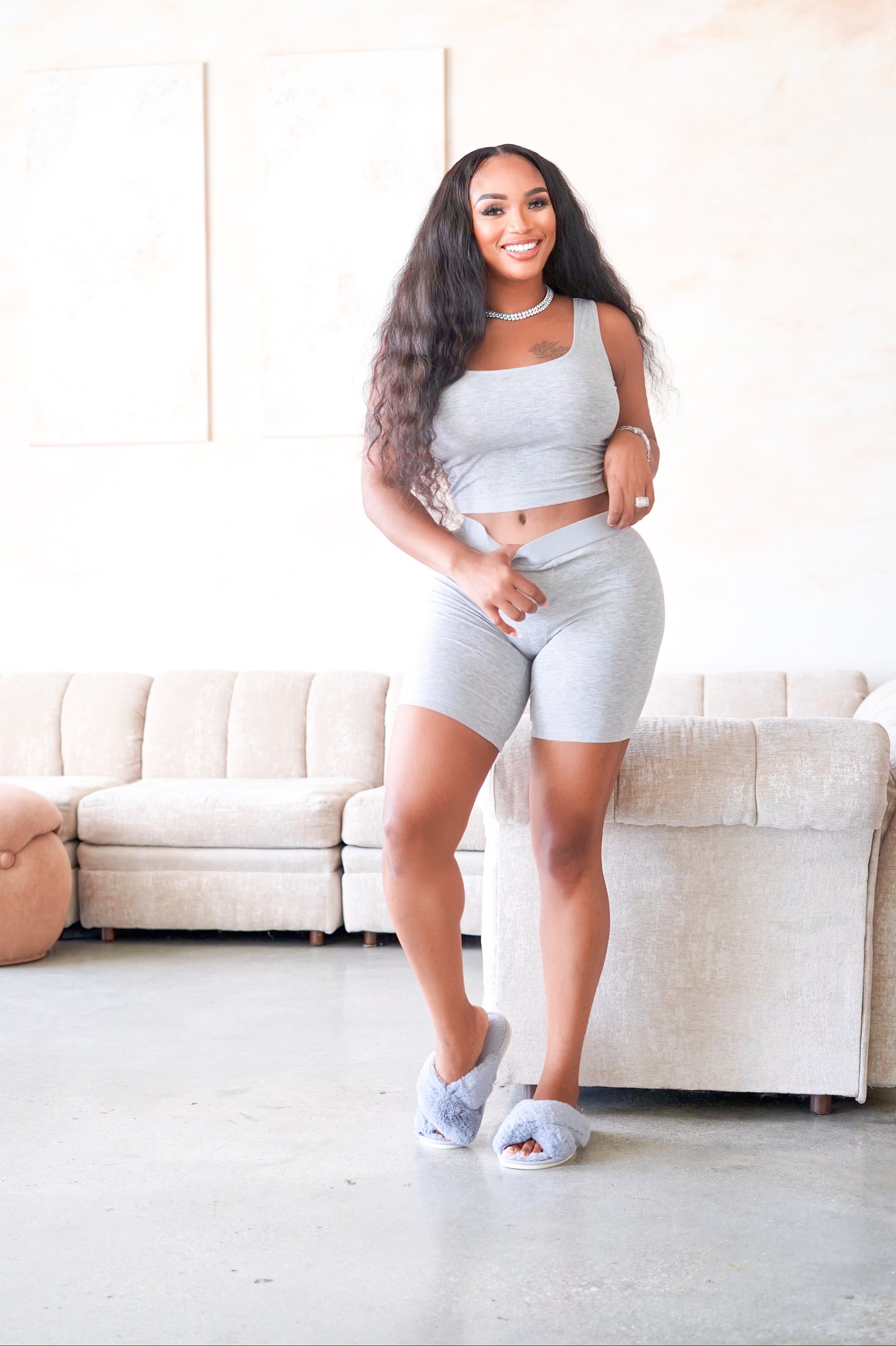 Baesic Tank Top (Grey)