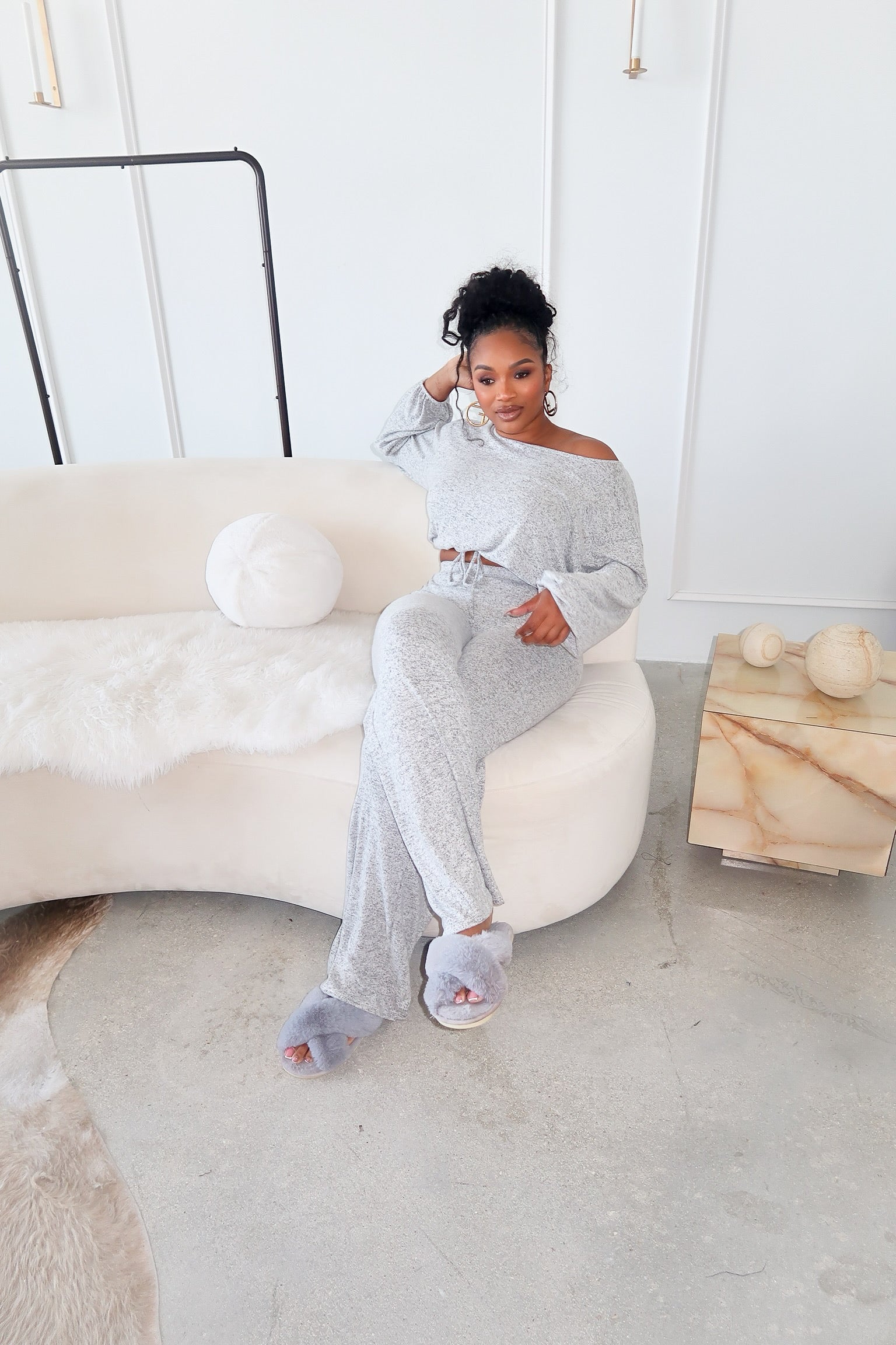 Mila Lounge Set (Grey)