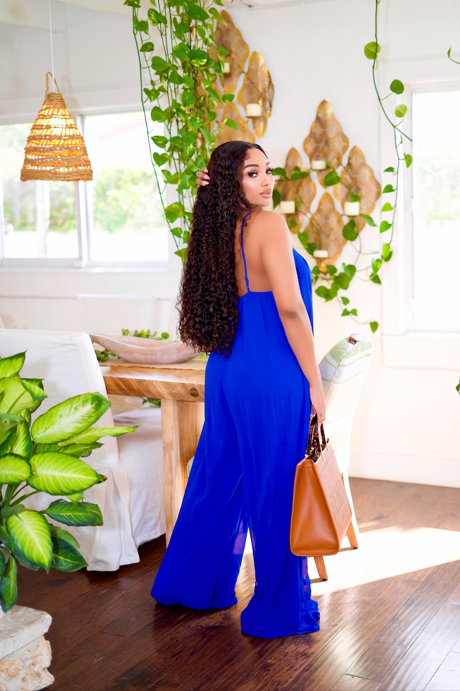 Zola Jumpsuit (Blue)