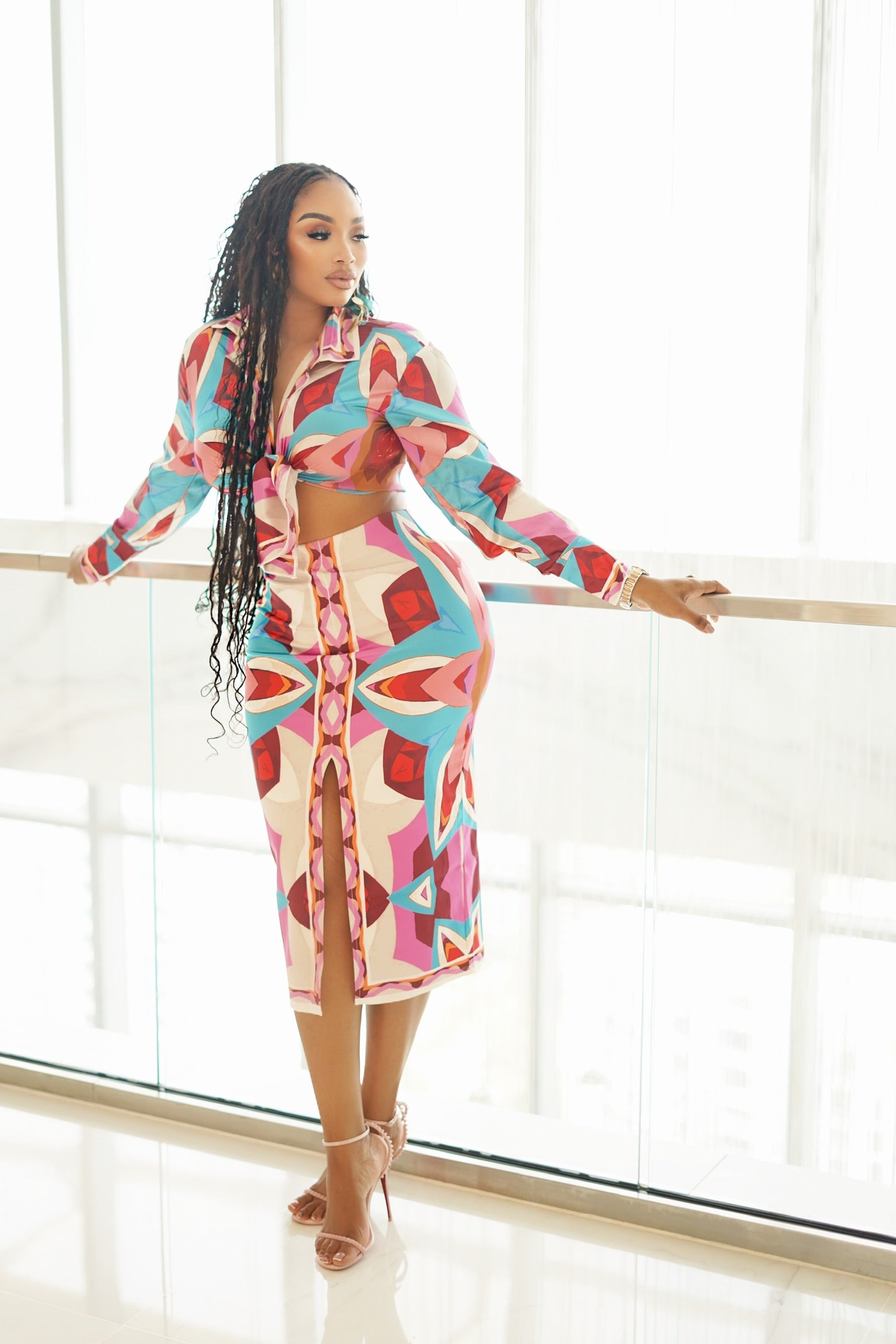 Kahlo Skirt Set