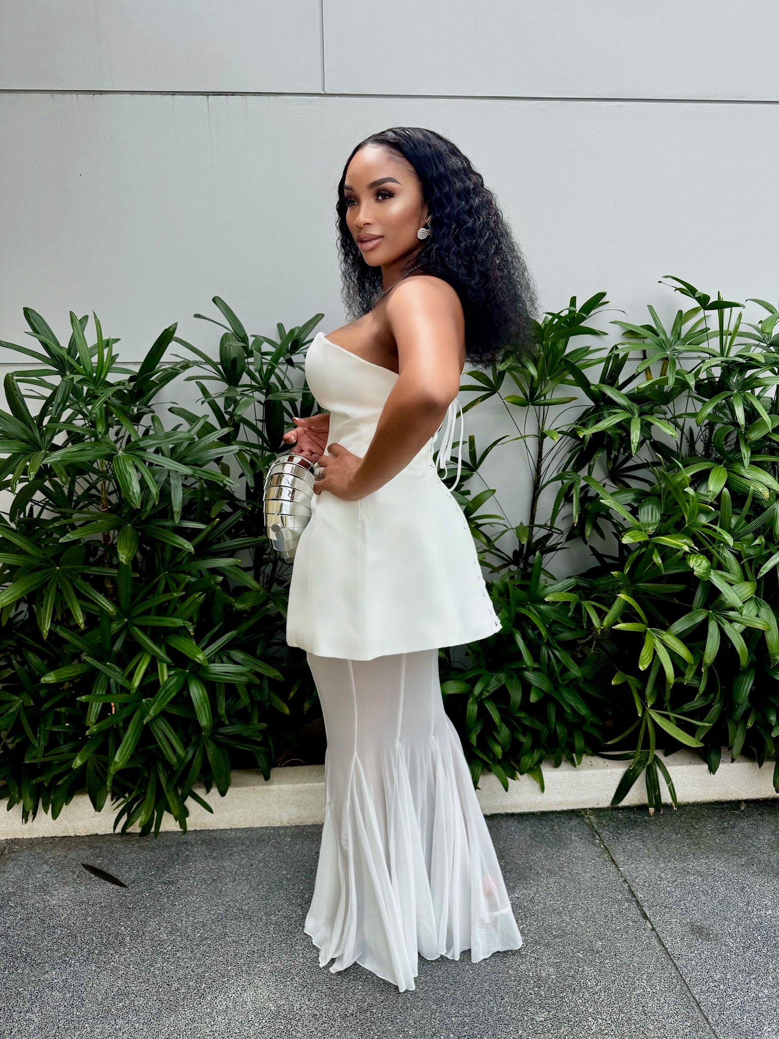 Zuma Dress Set (White)