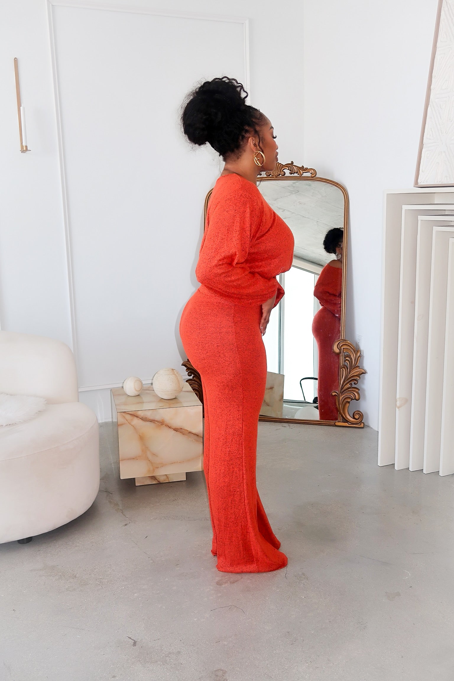 Mila Lounge Set (Orange)