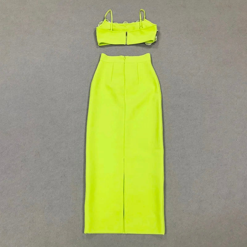 Lemon Drop Skirt Set