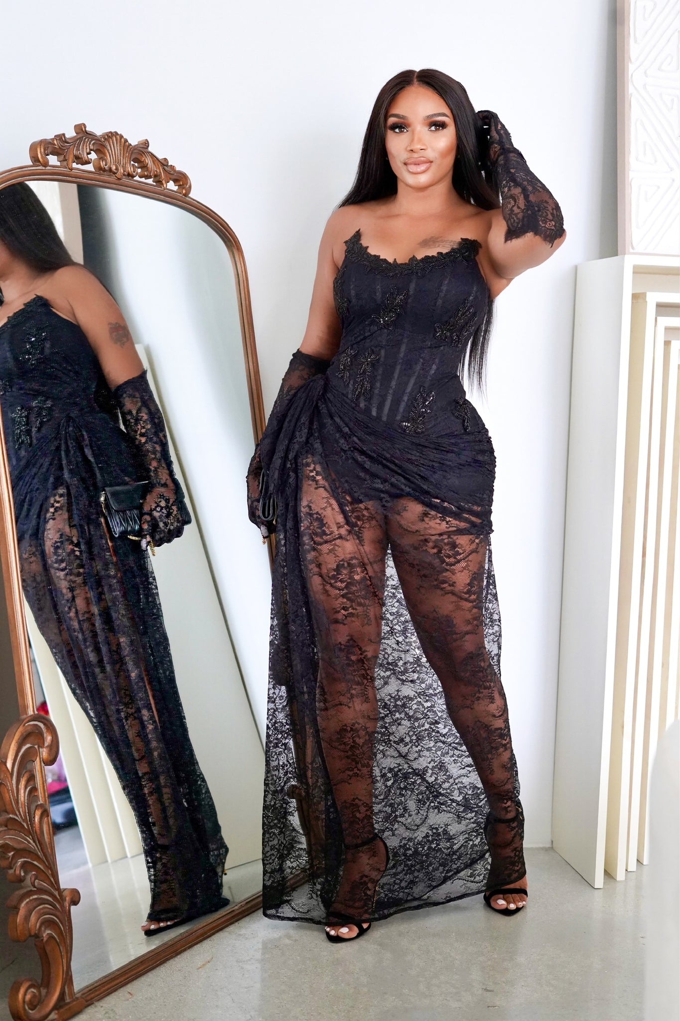 Naomi Lace Maxi